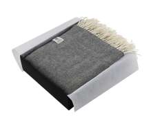 Плед шерстяной Luxberry Беринг 170х200 серый - фото 6