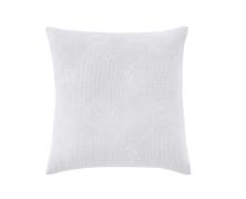 Декоративная подушка Blanc des Vosges Verone Blanc 45х45 хлопок