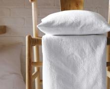 Покрывало Blanc des Vosges Verone Blanc 180х250 хлопок - фото 3