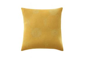 Декоративная подушка Blanc des Vosges Verone Curry 45х45 хлопок - основновное изображение