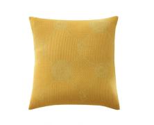 Декоративная подушка Blanc des Vosges Verone Curry 45х45 хлопок - фото 1