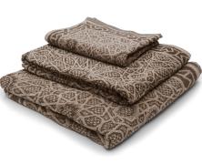 Полотенце махровое Leitner Leinen Arabesque 50х100 хлопок/лён в интернет-магазине Posteleon