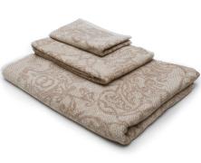 Полотенце махровое Leitner Leinen Mariage 50х100 хлопок/лён в интернет-магазине Posteleon