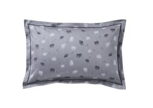 Наволочка Blanc des Vosges Kyoto Graphite 50х75 сатин-жаккард - основновное изображение