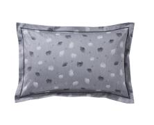 Наволочка Blanc des Vosges Kyoto Graphite 50х75 сатин-жаккард