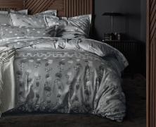 Постельное белье Blanc des Vosges Kyoto Graphite евро 200х220 сатин-жаккард