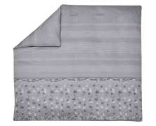 Постельное белье Blanc des Vosges Kyoto Graphite евро 200х220 сатин-жаккард - фото 4