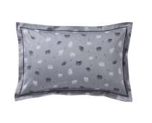 Постельное белье Blanc des Vosges Kyoto Graphite евро 200х220 сатин-жаккард - фото 5