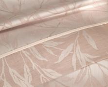 Постельное белье Blanc des Vosges Osier Poudre евро 200х220 сатин-жаккард - фото 3