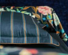 Наволочка Blanc des Vosges Giardino Nuit 50х75 хлопок сатин - фото 3