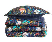 Постельное белье Blanc des Vosges Giardino Nuit евро 200х220 хлопок сатин - фото 1