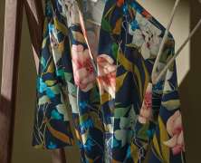 Постельное белье Blanc des Vosges Giardino Nuit евро 200х220 хлопок сатин - фото 7