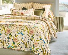 Постельное белье Blanc des Vosges Giardino Naturel евро 200х220 хлопок сатин