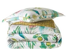 Постельное белье Blanc des Vosges Paradesia Ocre евро 200х220 хлопок сатин - фото 1