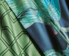 Постельное белье Blanc des Vosges Paradesia Emeraude евро 200х220 хлопок сатин - фото 3