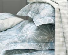 Постельное белье Blanc des Vosges Serenite Bleu Ciel евро 200х220 перкаль - фото 2