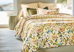 Постельное белье Blanc des Vosges Giardino Naturel евро 200х220 хлопок сатин - основновное изображение