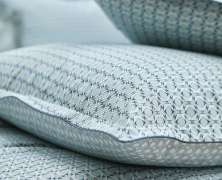 Постельное белье Blanc des Vosges Dandy Sauge евро 200х220 перкаль - фото 6