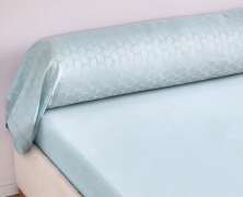 Постельное белье Blanc des Vosges Eole Glacier евро 200х220 сатин-жаккард - фото 4