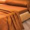 Постельное белье Blanc des Vosges Eole Cognac евро 200х220 сатин-жаккард - фото 3