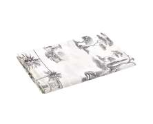 Постельное белье Blanc des Vosges Promenade Graphite евро 200х220 перкаль - фото 1