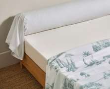 Постельное белье Blanc des Vosges Promenade Sauge евро 200х220 перкаль - фото 4