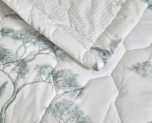 Постельное белье Blanc des Vosges Promenade Sauge евро 200х220 перкаль - фото 5