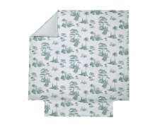 Постельное белье Blanc des Vosges Promenade Sauge евро 200х220 перкаль - фото 6