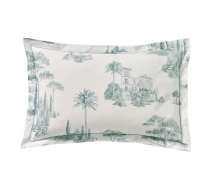 Постельное белье Blanc des Vosges Promenade Sauge евро 200х220 перкаль - фото 8