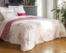 Постельное белье Blanc des Vosges Palm Gove Grenade евро 200х220 хлопок сатин Постельное белье Blanc des Vosges Palm Gove Grenade евро 200х220 хлопок сатин