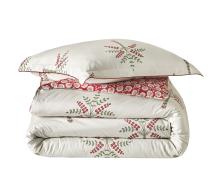 Постельное белье Blanc des Vosges Palm Gove Grenade евро 200х220 хлопок сатин - фото 1