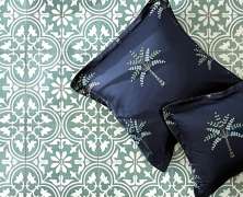 Постельное белье Blanc des Vosges Palm Gove Nuit евро 200х220 хлопок сатин - фото 5