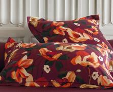 Постельное белье Blanc des Vosges Rhapsodie Grenat евро 200х220 хлопок сатин - фото 1