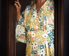 Постельное белье Blanc des Vosges Spring Azur 1.5 спальное 155х200 перкаль - фото 6