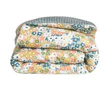 Постельное белье Blanc des Vosges Spring Azur 1.5 спальное 155х200 перкаль - фото 8