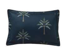 Постельное белье Blanc des Vosges Palm Gove Nuit евро 200х220 хлопок сатин - фото 7