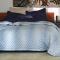 Постельное белье Blanc des Vosges Gravity Bleu Celeste евро 200х220 хлопок сатин - фото 1
