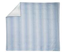 Постельное белье Blanc des Vosges Gravity Bleu Celeste евро 200х220 хлопок сатин - фото 8