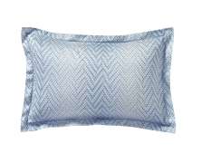 Постельное белье Blanc des Vosges Gravity Bleu Celeste евро 200х220 хлопок сатин - фото 10