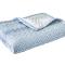 Постельное белье Blanc des Vosges Gravity Bleu Celeste евро 200х220 хлопок сатин - фото 11