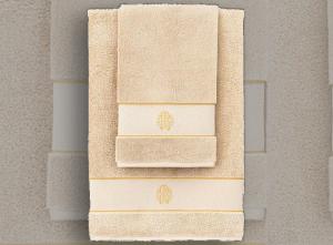 Банное полотенце Roberto Cavalli Gold New Sand 100х150 - основновное изображение