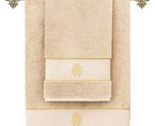 Банное полотенце Roberto Cavalli Gold New Sand 100х150 - фото 4
