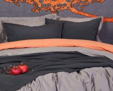 Постельное бельё DecoFlux Black Sand евро 220х240 мако-сатин - фото 1