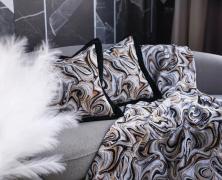 Салфетка шенилловая Feiler Murano Nero 30х30 - фото 3