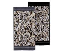 Салфетка шенилловая Feiler Murano Nero 30х30 - фото 5