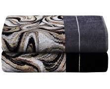 Салфетка шенилловая Feiler Murano Nero 30х30 - фото 6