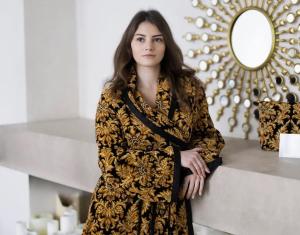 Халат шенилловый женский Feiler Sanssouci Nicole - основновное изображение