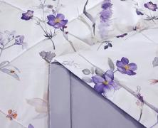 Постельное белье с одеялом Asabella 2370-OMP евро 200x220 люкс-сатин - фото 3