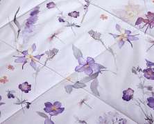 Постельное бельё с одеялом Asabella 2370-OSPS 1.5-спальное 160х220 люкс-сатин - фото 4