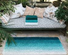 Махровый коврик для ванной Abyss & Habidecor Аврора 75х100 бирюзовый - фото 2